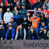 Luton fans are optimistic they will be watching Premier League football once more next season - pic: Liam Smith