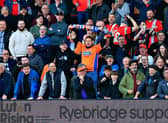 Luton fans are optimistic they will be watching Premier League football once more next season - pic: Liam Smith