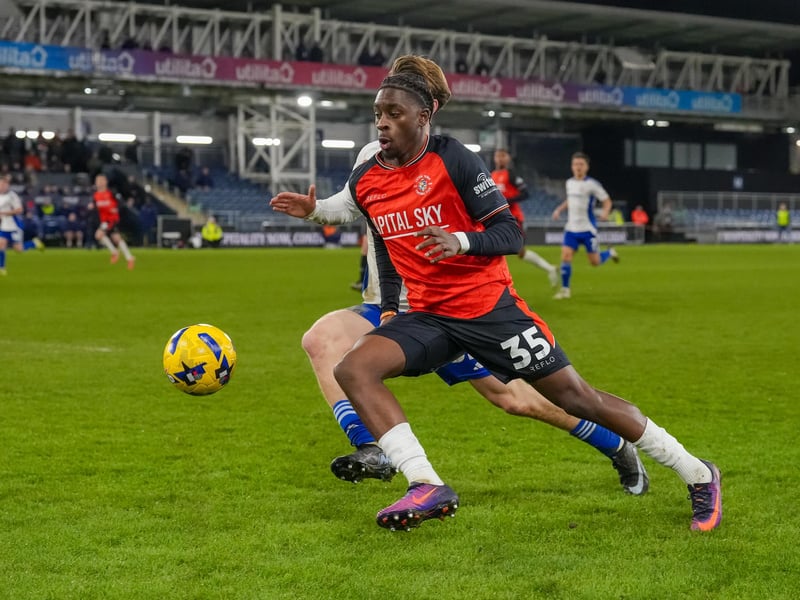 In: Ethon Archer (Luton Town, loan, pictured). Out: Ronan Curtis (Plymouth, undisclosed).
