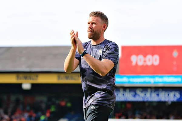Hatters boss Rob Edwards - pic: Liam Smith