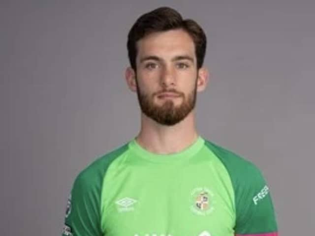 Luton keeper Jameson Horlick made his Hemel debut - pic: Luton Town FC