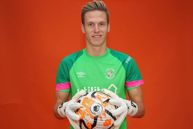 Luton Town have signed Thomas Kaminski from Blackburn Rovers - pic: David Horn - PRiME Media Images Limited / Luton Town FC