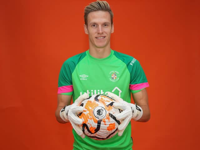 Luton Town have signed Thomas Kaminski from Blackburn Rovers - pic: David Horn - PRiME Media Images Limited / Luton Town FC