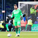 On-loan Luton keeper Matt Ingram during his home debut for the Hatters at the weekend