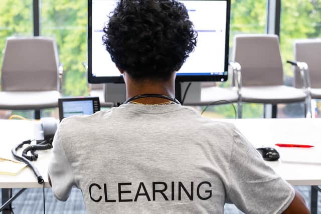 Clearing operator at University of Bedfordshire (Picture: University of Bedfordshire)