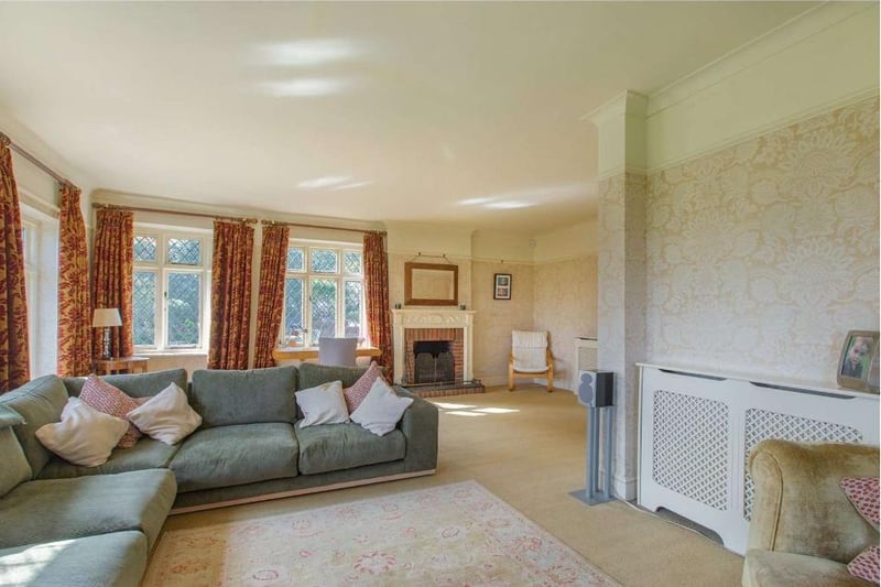 There are five charming reception rooms within the property