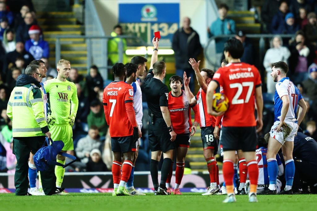 Luton Red Line Luton fans call for midfielder to never play for the Hatters again ...