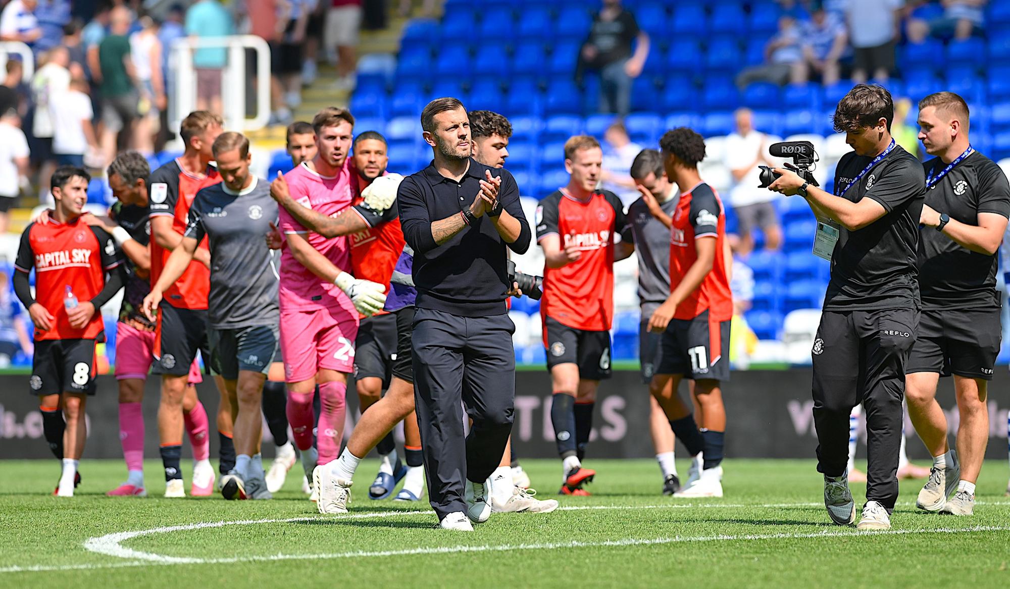 Wilshere reveals what his message was at half time ahead of Luton fightback