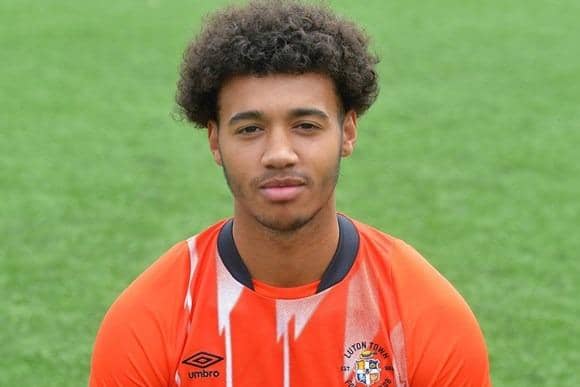 Aidan Francis-Clarke is back with the Hatters - pic: Luton Town FC