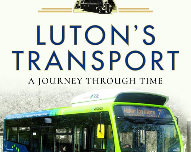 The cover of Luton's Transport: A Journey Through Time by lifelong bus enthusiast David Beddall