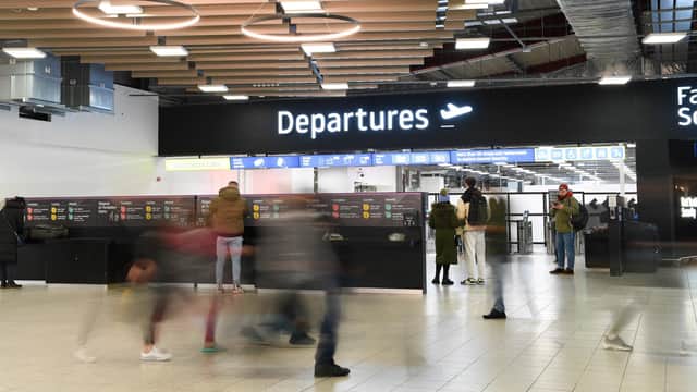Departures in Luton airport. Picture: London Luton Airport