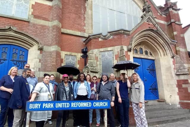 Council for World Mission (CWM) European Regional Assembly delegates visited Bury Park URC Luton