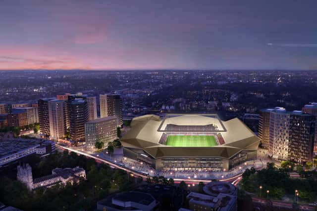 How Luton Town's new ground at Power Court is expected to look - pic: Luton Town FC
