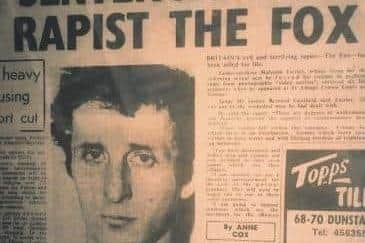 A news clipping of The Fox at the time