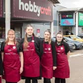 The team at Dunstable's new Hobbycraft