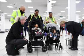 Children on the tour. Picture: London Luton Airport/Jane Russell