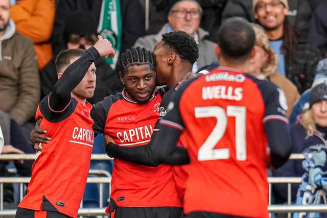 Gideon Kodua scored his eighth goal of the season on Monday night - pic: David Horn / PRiME Media Images