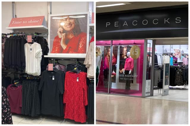 Peacocks is back - and now it includes a selection from Bonmarché