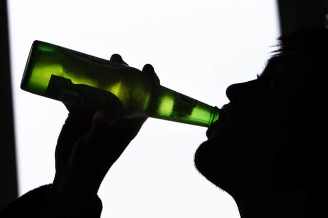 Teenager drinking alcohol. Picture: David Jones/PA