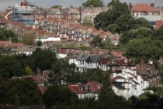 A view if houses in North London