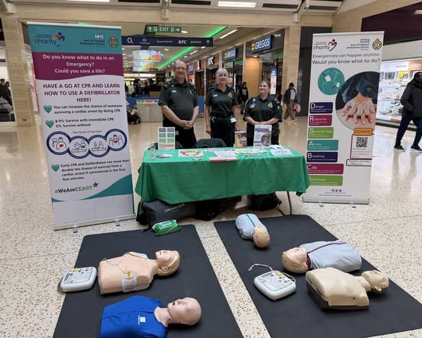 East of England Ambulance Service NHS Trust Staff at Luton Mall