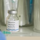 Stock image of MMR vaccine.