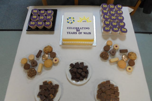 William Austin Infant School celebrated the anniversary with cake and snacks