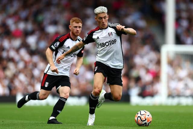 Harry Wilson in action for Fulham during their 3-0 defeat to Brentford this season - pic: Bryn Lennon/Getty Images