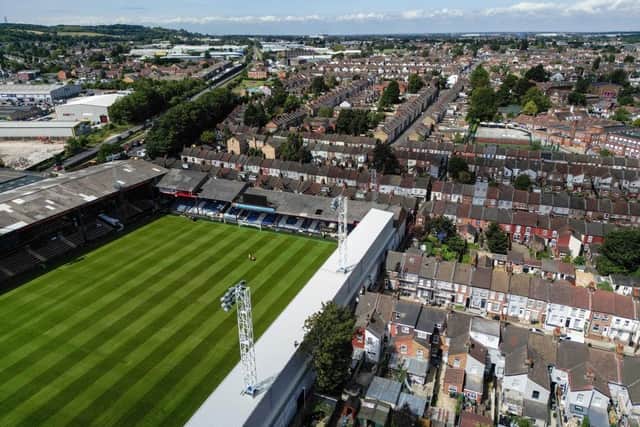 The new Bobbers Stand at Kenilworth Road - pic: Michael Regan/Getty Images