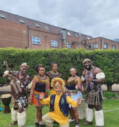 Guests were treated to a variety of cultural performances. Photo by John Chatterley.
