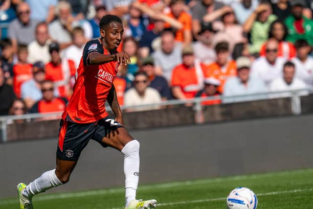Izzy Jones on the ball against Leyton Orient at the weekend - pic: Duncan Jack / PRiME Media Images
