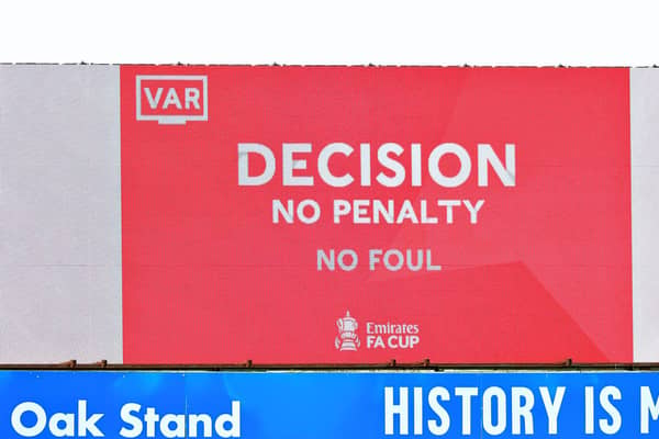 Luton weren't awarded a penalty in their FA Cup clash against Bolton Wanderers on Sunday - pic: Liam Smith