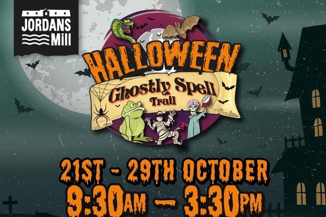 Join the Halloween Ghostly Spell Activity Trail after out treacherous meadow creatures have stolen the ingredients to the Mill Ghosts Spell. Follow the trail to spot the ingredients, then find out who has stolen them to complete the spell. Event runs from October 21- October 29, 9.30am to 3.30pm (Closed Monday). 
No need to pre-book, just turn up on the day and purchase your trail sheets from the Mill Shop.