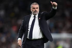 Spurs boss Ange Postecoglou, reacts to Tottenham's 2-1 win over Liverpool - pic: Ryan Pierse/Getty Images