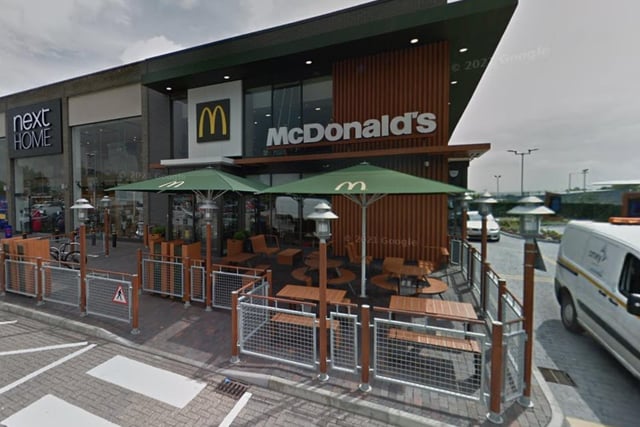 McDonalds at Dunstable Road Retail Park was rated on January 20