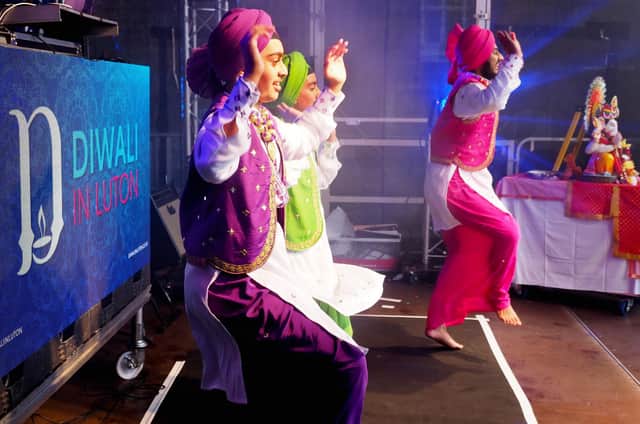 A two-day celebration of Diwali took place in Luton