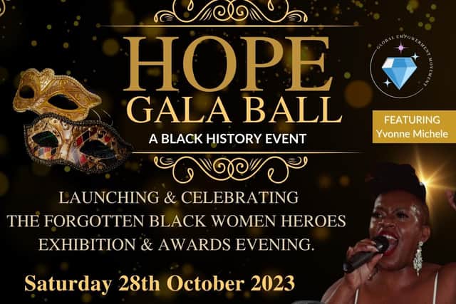 The ball is being held at the end of this month