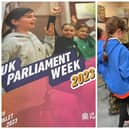 5th Stopsley Guides commemorated UK Parliament week