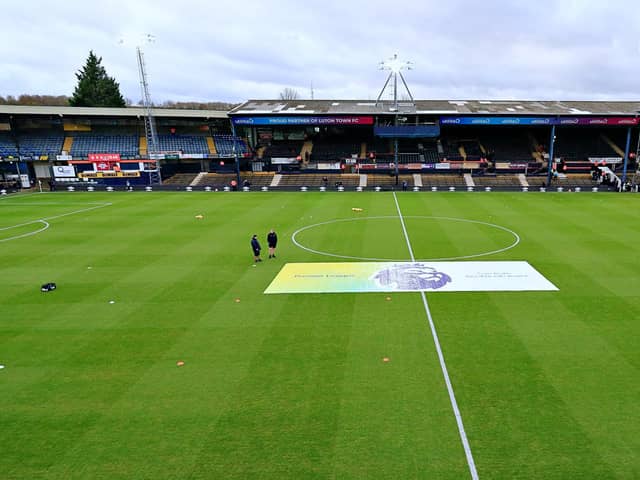 Luton host Everton at Kenilworth Road this evening - pic: Liam Smith