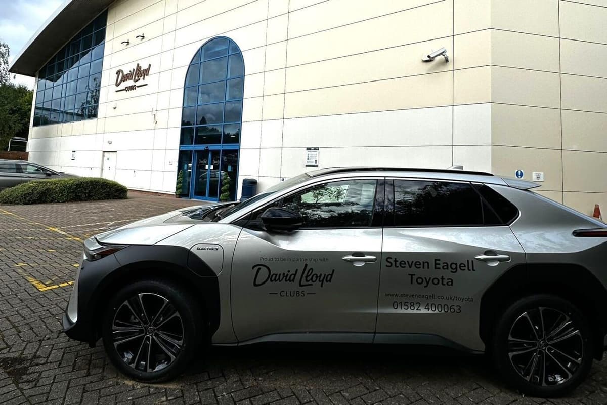 Steven Eagell Toyota announces partnership with David Lloyd Luton