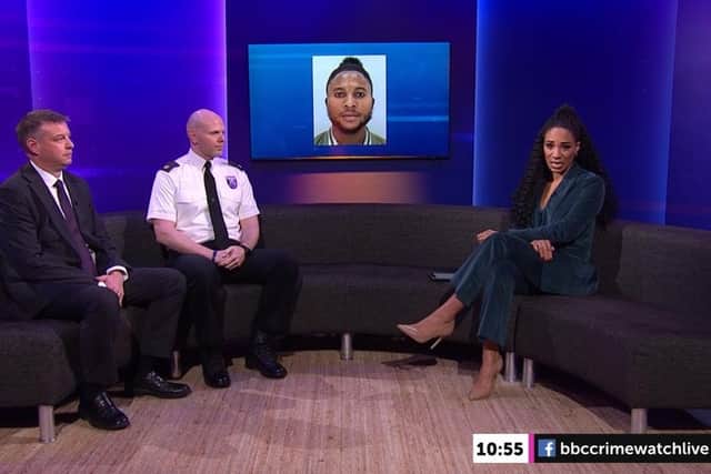 An appeal to find Emmanuel Sakyi, who is known to frequent Luton, and has been on the run from police for four months, was featured on the BBC's Crimewatch programme today