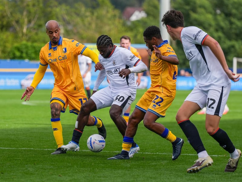Pretty thankless task to come on with his side trailing 5-0, but at least Town didn't concede again when he was on the field. Tried to break the lines and get Luton going the best he could, but the visitors were into damage limitation mode by now.