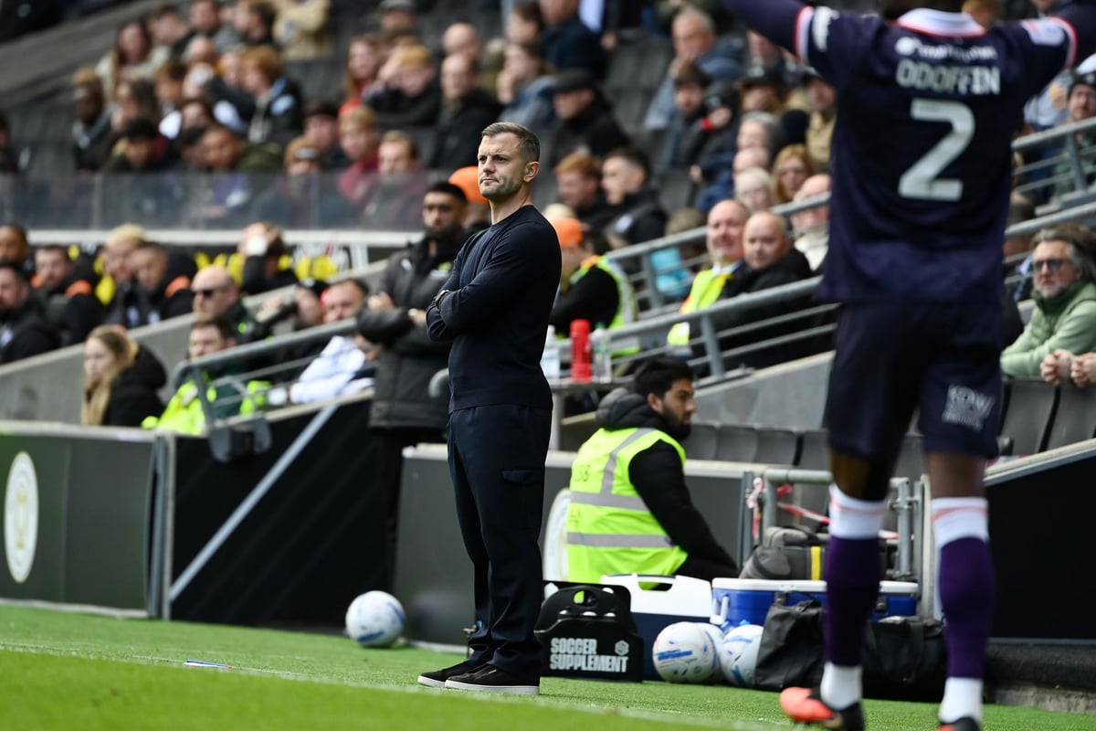 Town boss credits his courageous players for dealing with 'anxiety'