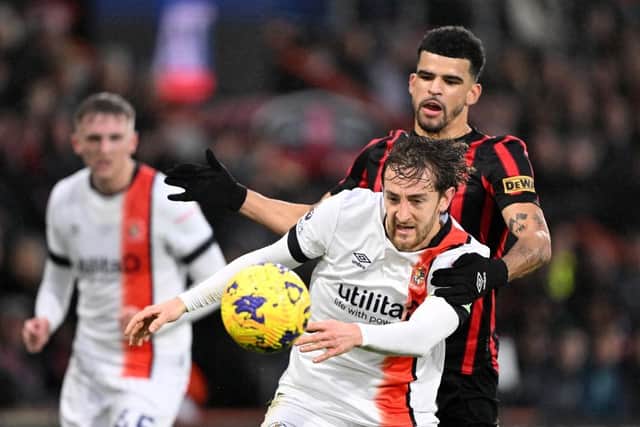 The match between Luton and AFC Bournemouth was abandoned in December after Town defender Tom Lockyer suffered a cardiac arrest - pic: Mike Hewitt/Getty Images
