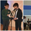 Pupils at Leagrave Primary School got involved in the school's first talent show.