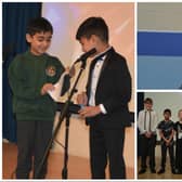 Pupils at Leagrave Primary School got involved in the school's first talent show.