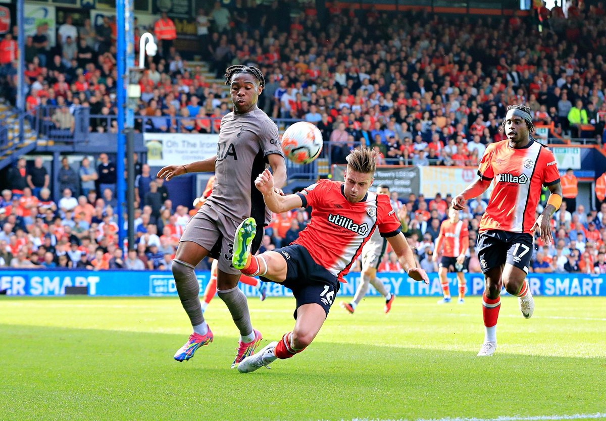 Frustrated Edwards felt Luton were guilty of leaving points out there against Tottenham