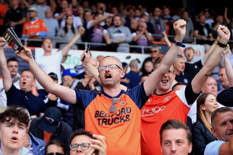 Lutton Fans 25 cracking pictures of Luton Town fans backing the boys down the years