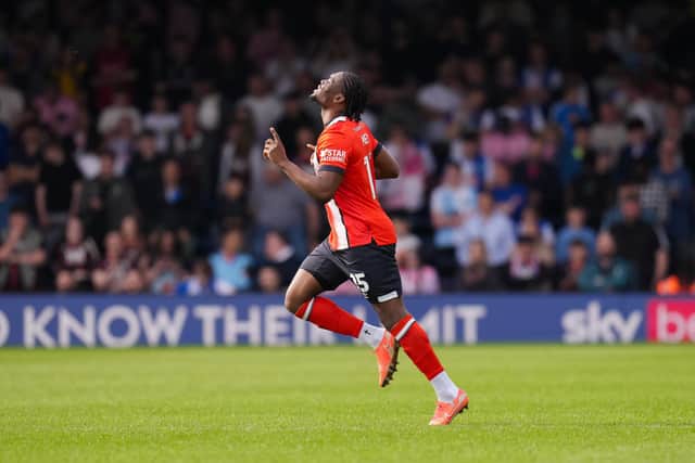 Teden Mengi is back in the Luton starting XI this afternoon - pic: David Horn / PRiME Media Images