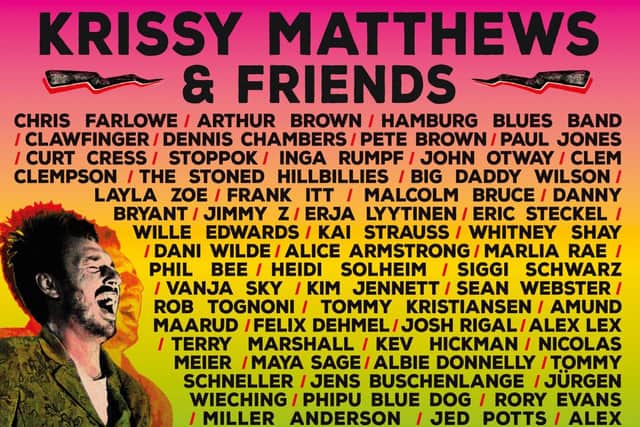 'Krissy Matthews & Friends' album artwork